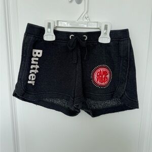 BUTTER Black Camp Vibe Shorts Girls Size Medium